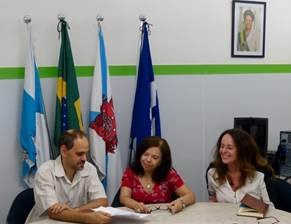A diretoria da DS/Rio reuniu-se no dia 14 de fevereiro com a Superintendente da 7ª Região Fiscal para apresentar os itens da campanha dos Auditores-Fiscais em 2014.